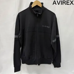 アヴィレックス ロゴ刺繍 トラックジャケット ジャージ Black L 6113281 メンズ L ISItems【USED】【古着】【中古】50163916のサムネイル