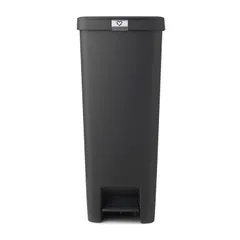 新品 ブラバンシア ステップアップ ペダルビン 40L brabantia【ゴミ箱 ペダル式 角型 40リットル ふた付き 足踏み ダストボックス キッチン】 ダークグレーのサムネイル