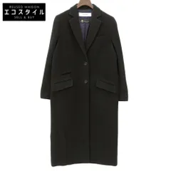 JOURNALSTANDARD　ジャーナルスタンダード　Menchi カシミヤ混 ロング丈 チェスターコート レディース ブラック 19-020-400-3020　―のサムネイル