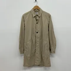 【イオン広店】 中古 MANUAL ALPHABET | マニュアルアルファベット ステンカラーコート TYPEWRITER COAT MA-J-002 ベージュ サイズ：2 【96】のサムネイル