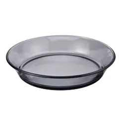 新品 ハリオ カラーズ リム付きプレート HARIO COLORS【皿 パスタ皿 中皿 食器 耐熱ガラス 電子レンジ対応 食洗機対応】 グレーのサムネイル