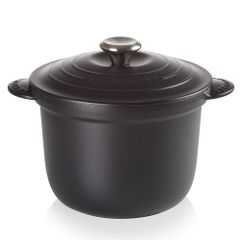 신품 루쿠루제 코콧 에브리 20 LE CREUSE COCOTTE EVERY [양손 냄비 냄비 냄비 주물 냄비 가스 불 IH 대응 오븐 튀김 조림 심형] 매트 블랙