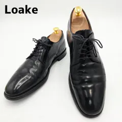 ローク Loake プレーントゥ 外羽根 ドレスシューズ ビジネスシューズ 28.5cm UK10 ブラック 黒 本革 レザー イギリス製 MADE IN ENGLAND STYLE 205 B LAST 3625/6 メンズ フォーマル hws02689のサムネイル