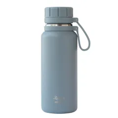 新品 リバーズ バキュームフラスクスタウト2-500 RIVERS【水筒 ステンレスボトル マグボトル 500ml 直飲み 保温 保冷 持ち運び アウトドア】 アッシュブルーのサムネイル