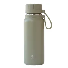 新品 リバーズ バキュームフラスクスタウト2-500 RIVERS【水筒 ステンレスボトル マグボトル 500ml 直飲み 保温 保冷 持ち運び アウトドア】 カーキのサムネイル