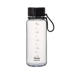新品 リバーズ スタウト エア 550E RIVERS【水筒 ウォーターボトル ドリンクボトル マグボトル 550ml 軽量ボトル 目盛付き スポーツ アウトドア】 クリアのサムネイル