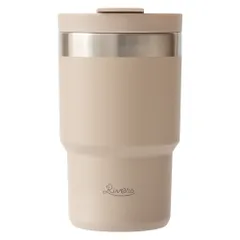 新品 リバーズ ウォールマグ シェイド 300ml RIVERS TM013【蓋付きタンブラー ステンレス ボトル タンブラー 蓋付き こぼれない 保温 保冷 持ち運び コーヒー 魔法瓶 水筒 直飲み 0.3L】 ベージュのサムネイル