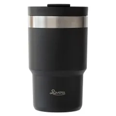 新品 リバーズ ウォールマグ シェイド 300ml RIVERS TM013【蓋付きタンブラー ステンレス ボトル タンブラー 蓋付き こぼれない 保温 保冷 持ち運び コーヒー 魔法瓶 水筒 直飲み 0.3L】 ブラックのサムネイル