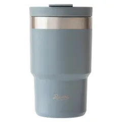 新品 リバーズ ウォールマグ シェイド 300ml RIVERS TM013【蓋付きタンブラー ステンレス ボトル タンブラー 蓋付き こぼれない 保温 保冷 持ち運び コーヒー 魔法瓶 水筒 直飲み 0.3L】 アッシュブルーのサムネイル