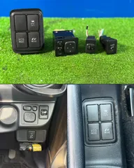 ZT-8888] 純正トヨタ アクア NHP10 H27年 エコモード／EVモード＋ドアミラースイッチ＋ヘッドライト調整スイッチのサムネイル