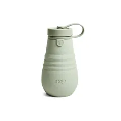 新品 ストージョ ジュニアボトル stojo Jr.BOTTLE 400ml 14oz【蓋付きタンブラー 折り畳みボトル 折りたたみ ボトル】 セージのサムネイル
