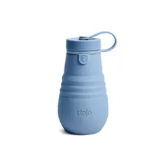 新品 ストージョ ジュニアボトル stojo Jr.BOTTLE 400ml 14oz【蓋付きタンブラー 折り畳みボトル 折りたたみ ボトル】 スティールのサムネイル