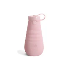 新品 ストージョ ボトル stojo BOTTLE 590ml 20oz【水筒 シリコンボトル 折りたたみ 直飲み 常温 コンパクト 蓋付きタンブラー 食洗機対応 電子レンジ対応 BPA フリー】 カーネーションのサムネイル