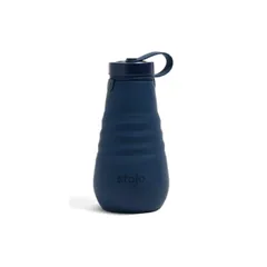 新品 ストージョ ボトル stojo BOTTLE 590ml 20oz【水筒 シリコンボトル 折りたたみ 直飲み 常温 コンパクト 蓋付きタンブラー 食洗機対応 電子レンジ対応 BPA フリー】 デニムのサムネイル