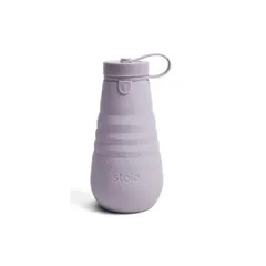 新品 ストージョ ボトル stojo BOTTLE 590ml 20oz【水筒 シリコンボトル 折りたたみ 直飲み 常温 コンパクト 蓋付きタンブラー 食洗機対応 電子レンジ対応 BPA フリー】 ライラックのサムネイル