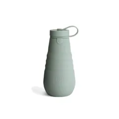 新品 ストージョ ボトル stojo BOTTLE 590ml 20oz【水筒 シリコンボトル 折りたたみ 直飲み 常温 コンパクト 蓋付きタンブラー 食洗機対応 電子レンジ対応 BPA フリー】 セージのサムネイル