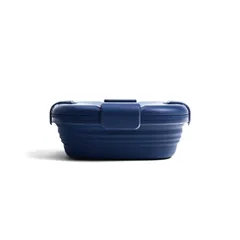 新品 ストージョ ボックス stojo BOX 700ml 24oz【折り畳み 弁当箱 フードコンテナ フードボックス 折りたたみ ランチボックス シリコン 食洗機対応 電子レンジOK】 DENIMのサムネイル