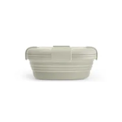 新品 ストージョ ボックス stojo BOX 700ml 24oz【折り畳み 弁当箱 フードコンテナ フードボックス 折りたたみ ランチボックス シリコン 食洗機対応 電子レンジOK】 OATのサムネイル