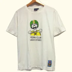 定価16,500円☆muta MARINE×レーク コラボ Tシャツ ストレッチ ベスパ 高級ストレッチ ムータマリン L4K3 VESPA CLUB メンズ 大きめサイズのサムネイル
