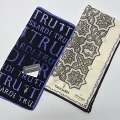 【新品】TRUSSARDI メンズハンカチ & タオルハンカチ セットのサムネイル