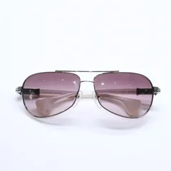 極美品 CHROME HEARTS クロムハーツ BABY BEAST ベイビービースト ティアドロップ サングラス ホワイト ゴールド 中古 4a005590のサムネイル