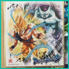ドラゴンボール 色紙ART8【8．超サイヤ人 孫悟空VSフリーザ（最終形態）】(単品)　新品未使用  １枚 内袋未開封  外袋開封済み