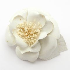CHANEL カメリア コサージュ ブルー 美品 箱付 刻印あり - メルカリ