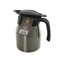 THERMOS TTB-1000 ステンレス製卓上まほうびん ステンレスポット 1L シルバー色 ■GY18 /MQのサムネイル