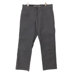 Eddie Bauer エディー・バウアー パンツ コットン ノータック トラウザーパンツ ボトムス ストレート 刺繍ロゴ 無地 ネイビー 34×30【L】 メンズ 【中古】のサムネイル