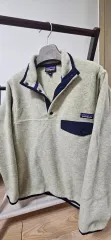 Men's XS パタゴニア Synchilla（シンチラ） オートミール/ネイビーのサムネイル