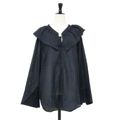 ebure エブール ボリュームスリーブ リボン ブラウス ギャザー 日本製 