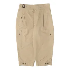 DOLCE&GABBANA ドルチェ&ガッバーナ パンツ ベージュ サイズ:48 20SS ツータック グルカ クロップドパンツ イタリア製 ボトムス ズボン【メンズ】【中古】のサムネイル