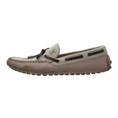 LOUIS VUITTON ルイ・ヴィトン モカシン ドライビング シューズ リボン LVロゴ スリッポン ピンク 7.5 26.5cm メンズ 【中古】のサムネイル