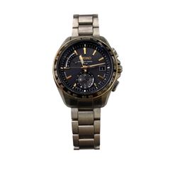 稼働 風防無傷の美品SEIKO ブライツ SAGA085 電波ソーラー 青文字盤