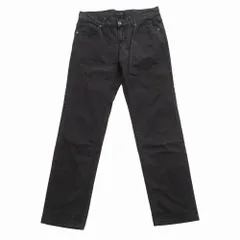 JOSEPH HOMME ジョゼフオム パンツ ガーメントダイ 色落ち加工 コットンテーパード ボトムス ネイビーステッチ ダークグレー 46【M】 メンズ 【中古】のサムネイル