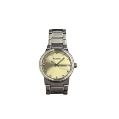 186000 電池切れ NIXON ニクソン 腕時計 THE CANNON シルバー 100Ｍ防水 ステンレススチール メンズのサムネイル
