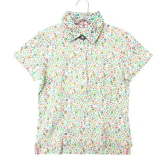 Paul Smith ポール・スミス ポロシャツ フラワープリント 総柄 半袖 トップス マルチカラー M レディース 【中古】のサムネイル