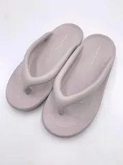 新品 JELLY BEANS ジェリービーンズ フラット シンプル 厚底ビーチ サンダル size26/ライトグレー ■◆ レディースのサムネイル