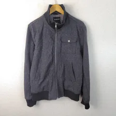 Calvin Klein Jeans カルバンクラインジーンズ ジップジャケット チェック柄 グレー M メンズ 古着 モード シティーボーイのサムネイル