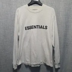 フィアオブゴッド FEAR OF GOD エッセンシャルズ 長袖 Tシャツ オートミール Mのサムネイル