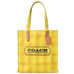 COACH アウトレット キャンパストートバッグ フローラル プリント 