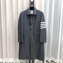 百貨店購入 / 100 トム・ブラウン リップストップ 四本サイドライン コートのサムネイル