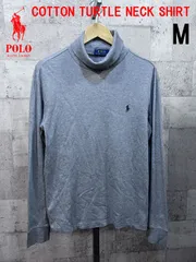 ポロラルフローレン 正規品 コットン タートルネック シャツ M メンズ POLO RALPH LAURENのサムネイル