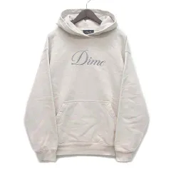 ダイム DIME Cursive Hoodie スウェット パーカー 筆記体ロゴ刺繍 裏