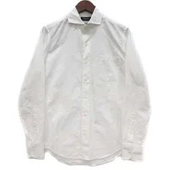 メンズビギ MEN'S BIGI イージーケア フラワー ジャガード シャツ 長袖 ホワイト 白 Sのサムネイル