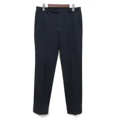 ザ・スーツカンパニー THE SUIT COMPANY COMMUTECH TRAVELER ノーアイロン ウォッシャブル スラックス パンツ ネイビー 紺 M 美品のサムネイル