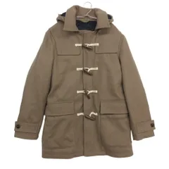 TOMMY HILFIGER トミーヒルフィガー ダッフルコート メルトン ウール アウター フーディ ブラウン XL【XL】 メンズ 【中古】のサムネイル