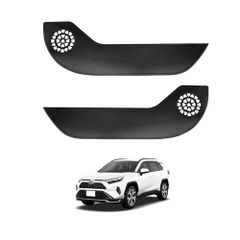 Cartist RAV4 50系 ドアキックガード ドアトリムガード ドアプロテクター ドア保護 RAV4 PHV MXAA5# AXAH5# AXAP54 2019年4月10日?現行 車種専用設計 ドアトリムカバー PVCレザー 汚れ防止  cbacdda4
