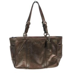 COACH コーチ ハンプトンズ・コレクション トートバッグ タッセル レザー コーチ COACH ハンプトンズ レザー ハンドバッグ キャメル タッセル