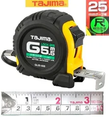 タジマ コンベックス Gロック25 5．5M 尺目 GL25-55SBL 1個